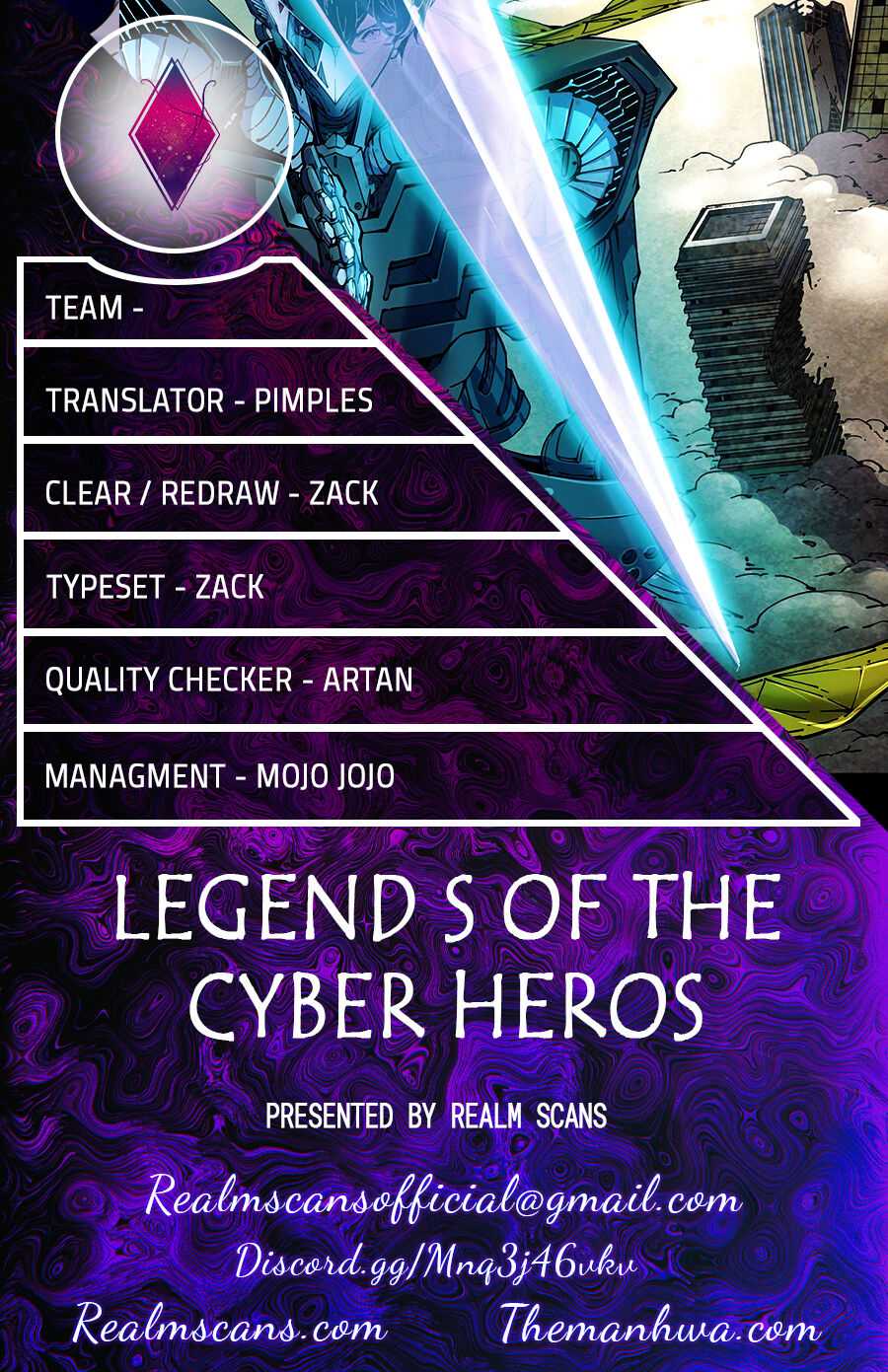 LEGEND OF CYBER HEROES Chapter 11 1